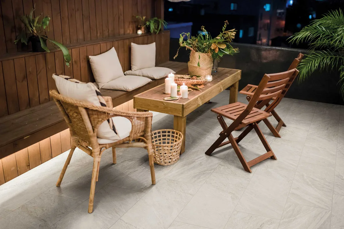 An outdoor space on our floor