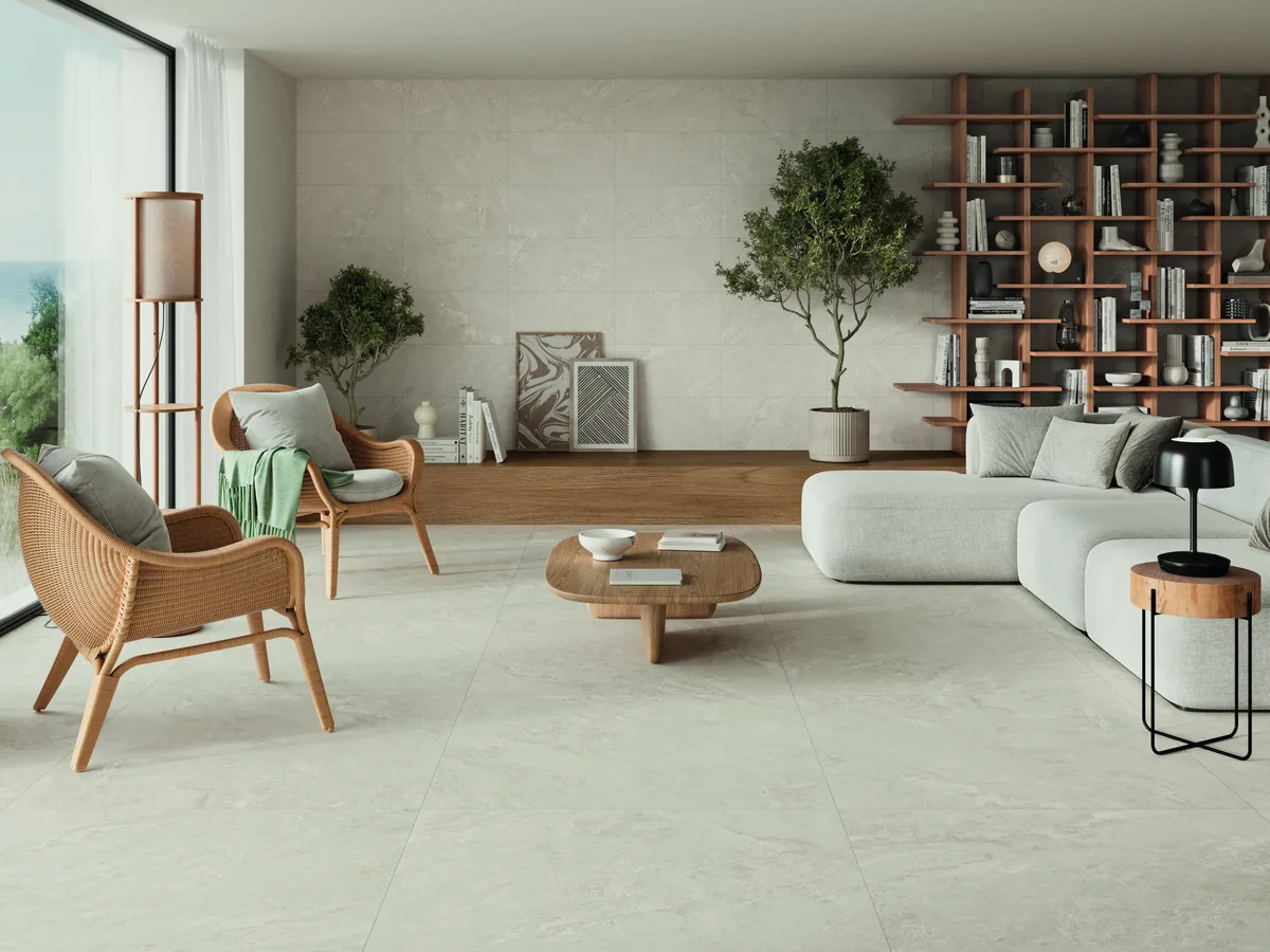 Eternity White in a living space