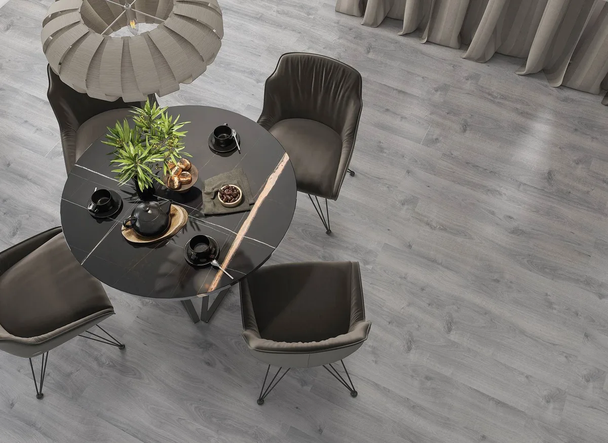 Illinois Gris in a living space