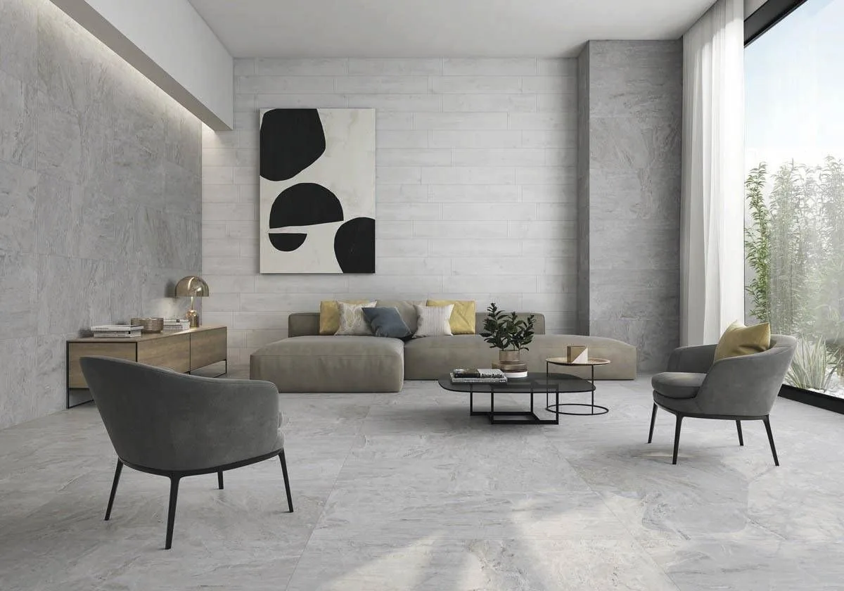 Illinois Gris in a living space