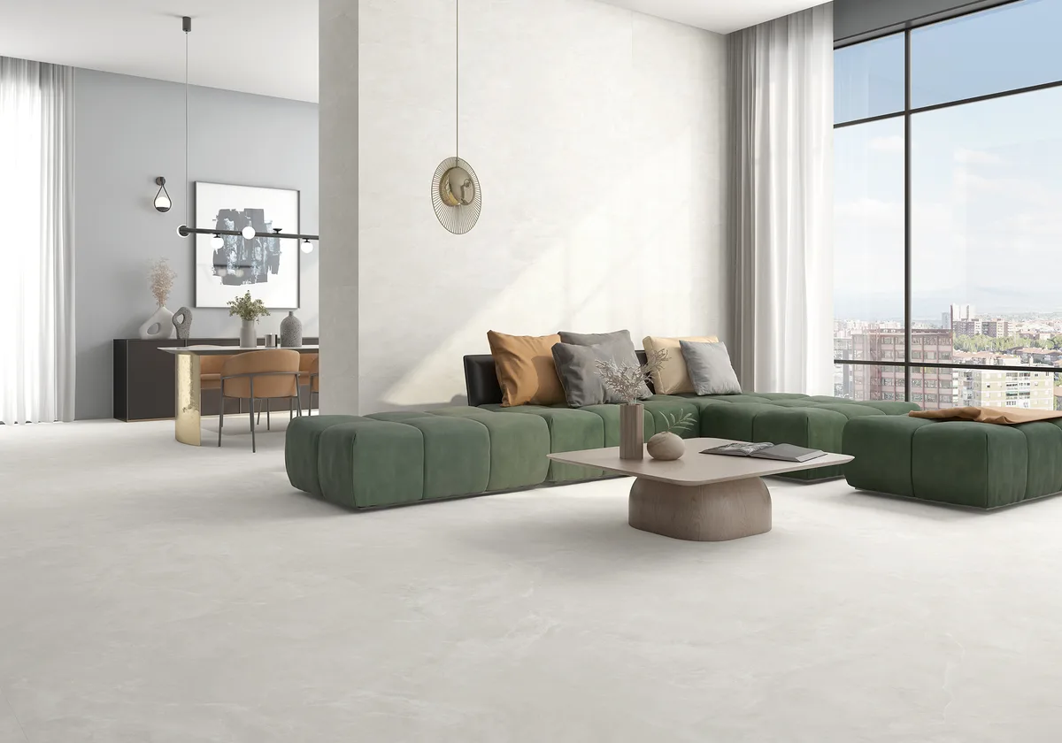 Prestige White in a living space