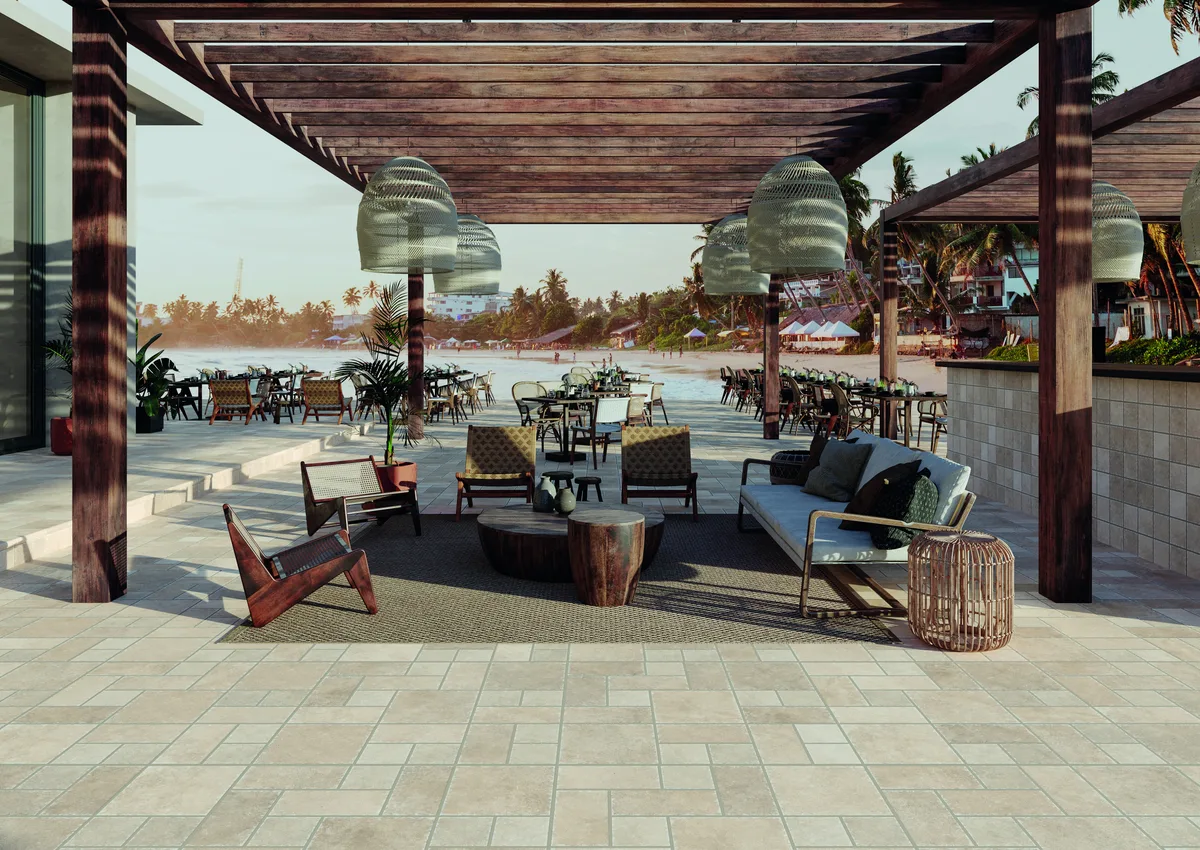 An outdoor space on our floor