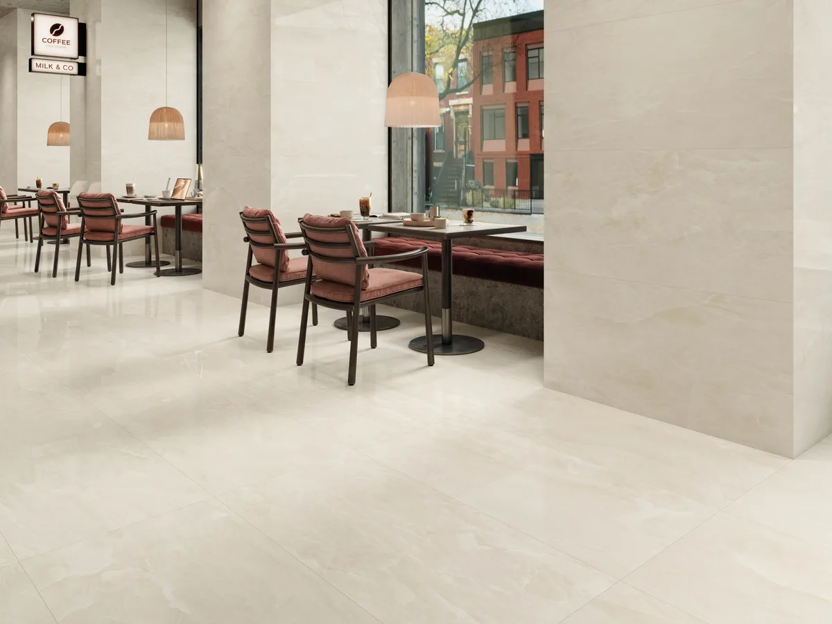 Miami Cream in a commercial space