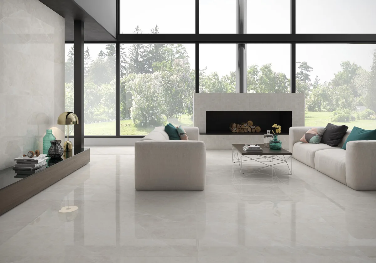 Crepuscolo Cream in a living space