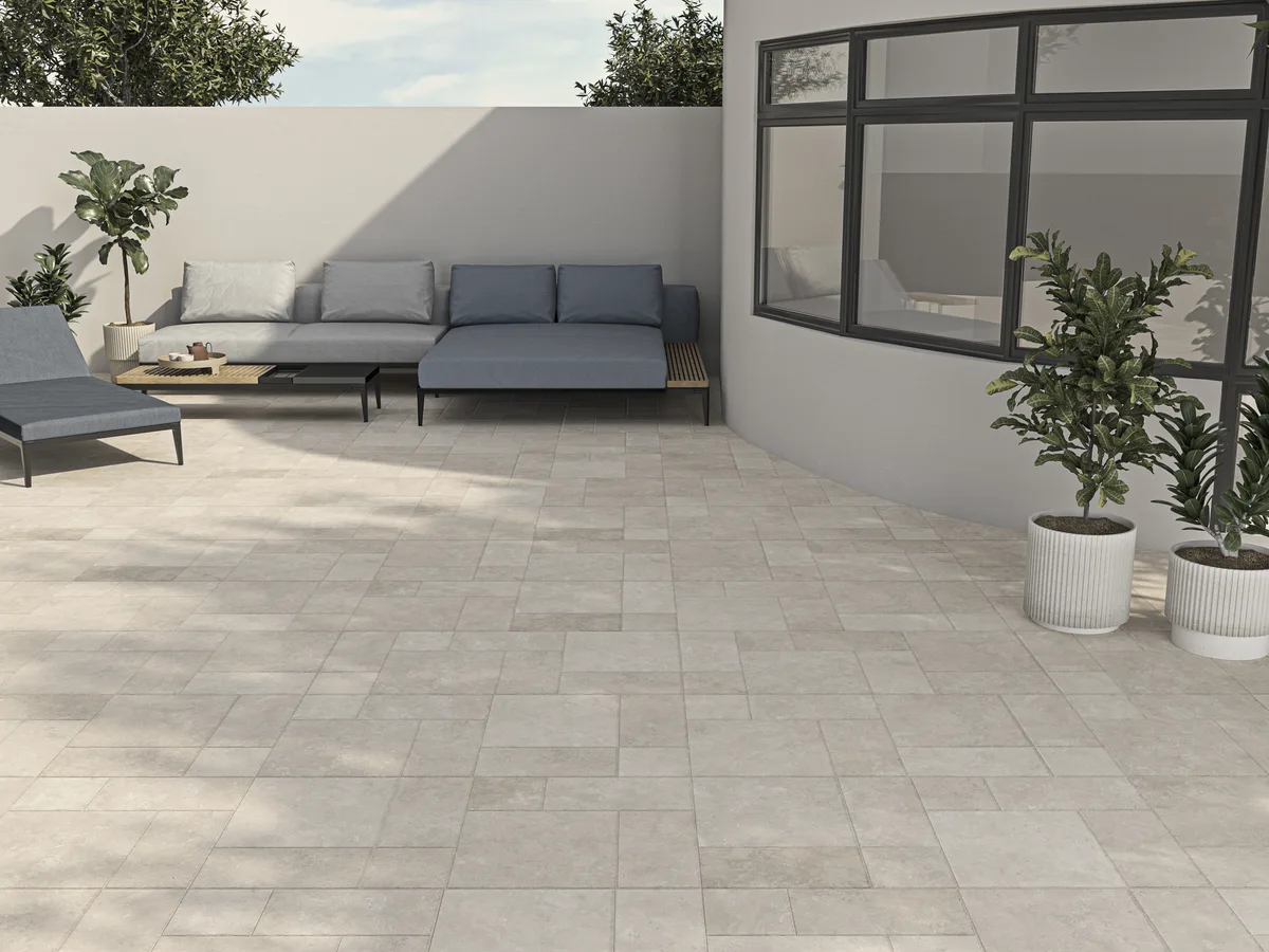 Balance Greige in an outdoor space