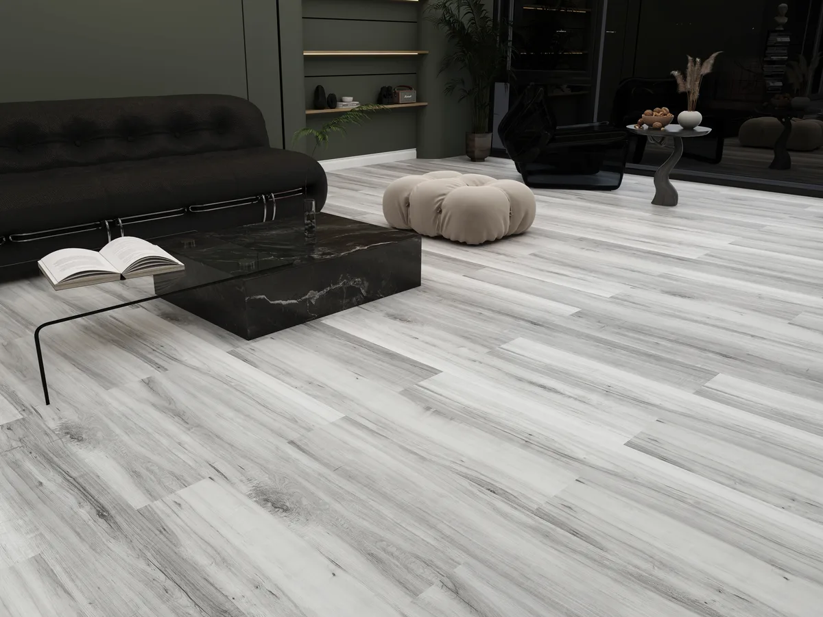 Crystal White in a living space