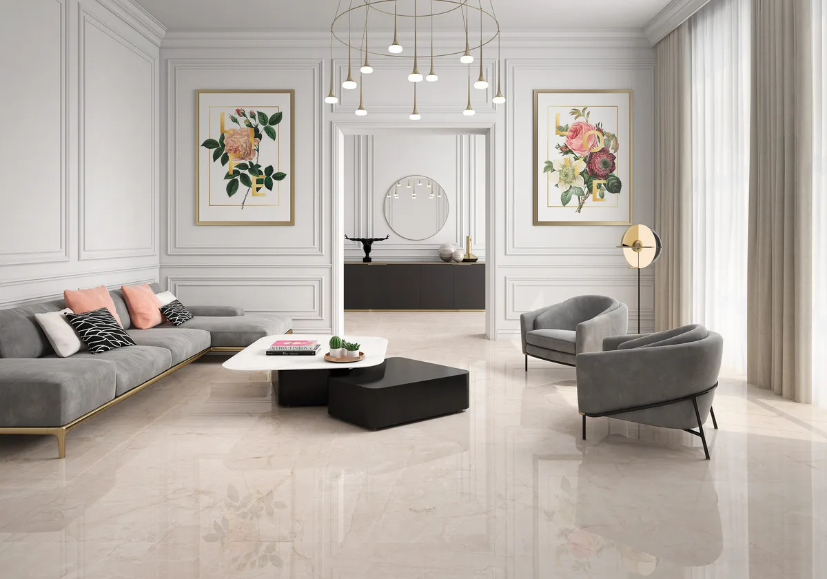 Sary Marfil in a living space