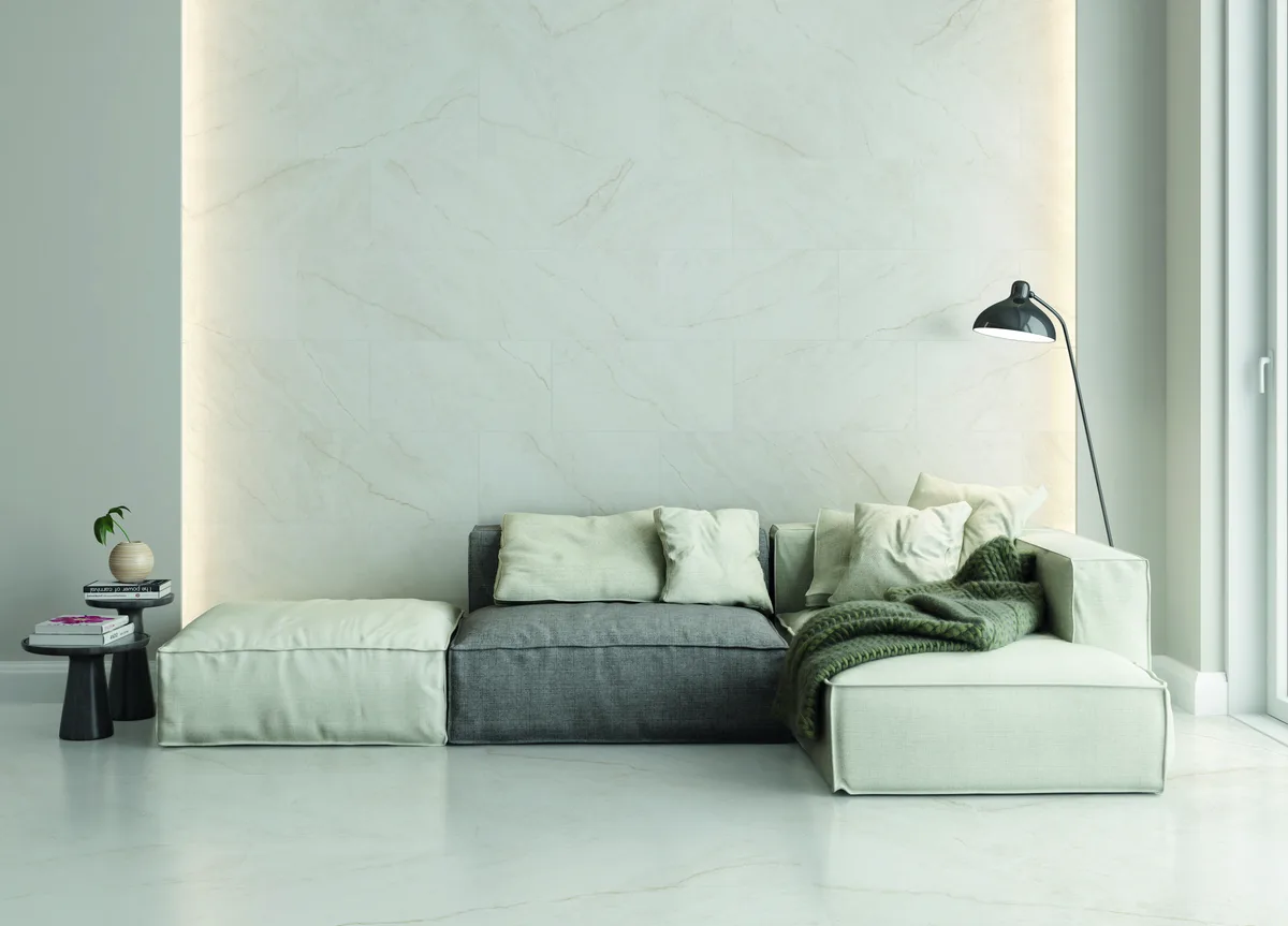Atenea Beige in a living space