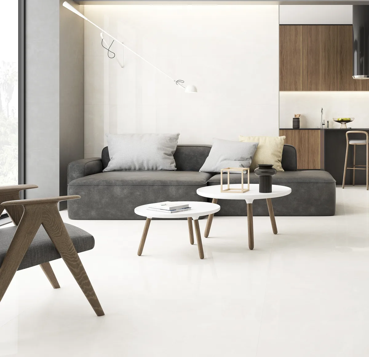 Isea White in a living space