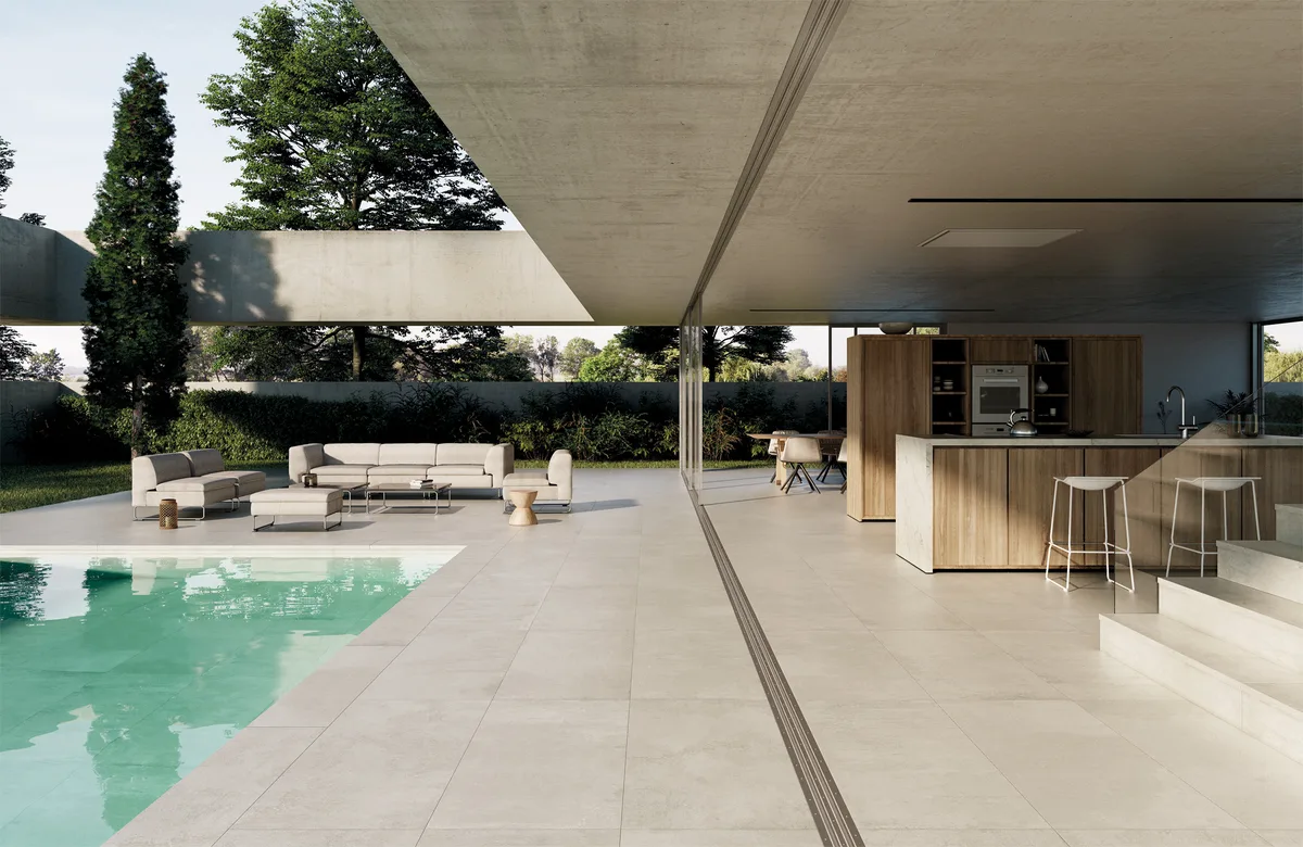 Opera Ivory in an outdoor space