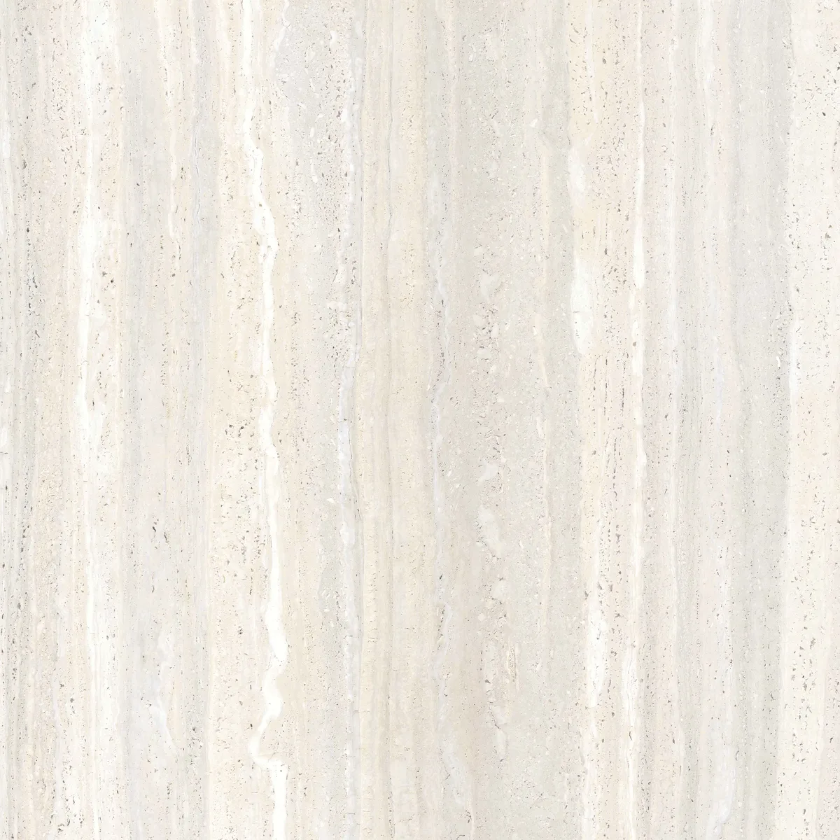 Travertine-look porcelain, up close