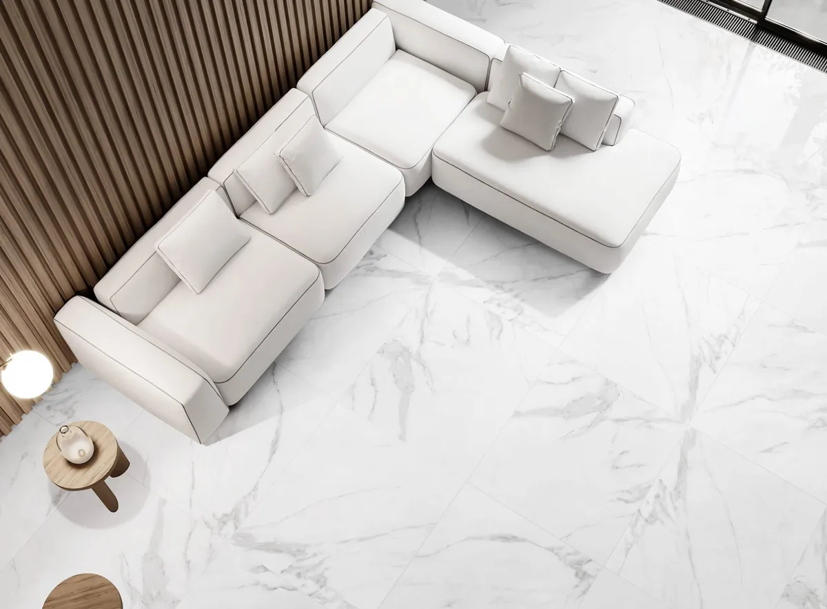Aedea White in a living space