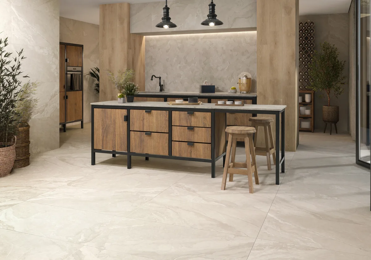 A kitchen on our floor