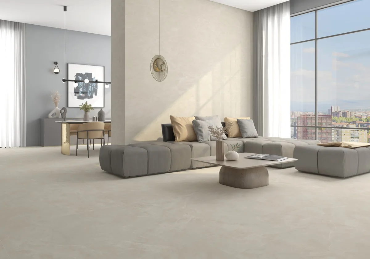 Prestige White in a living space