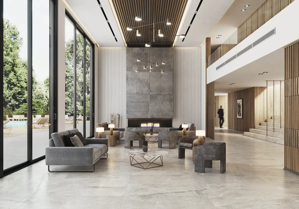 Imperial Siena in a hallway