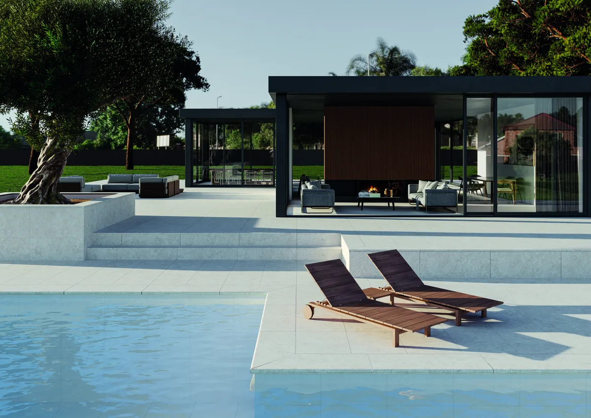 Bedford White in an outdoor space