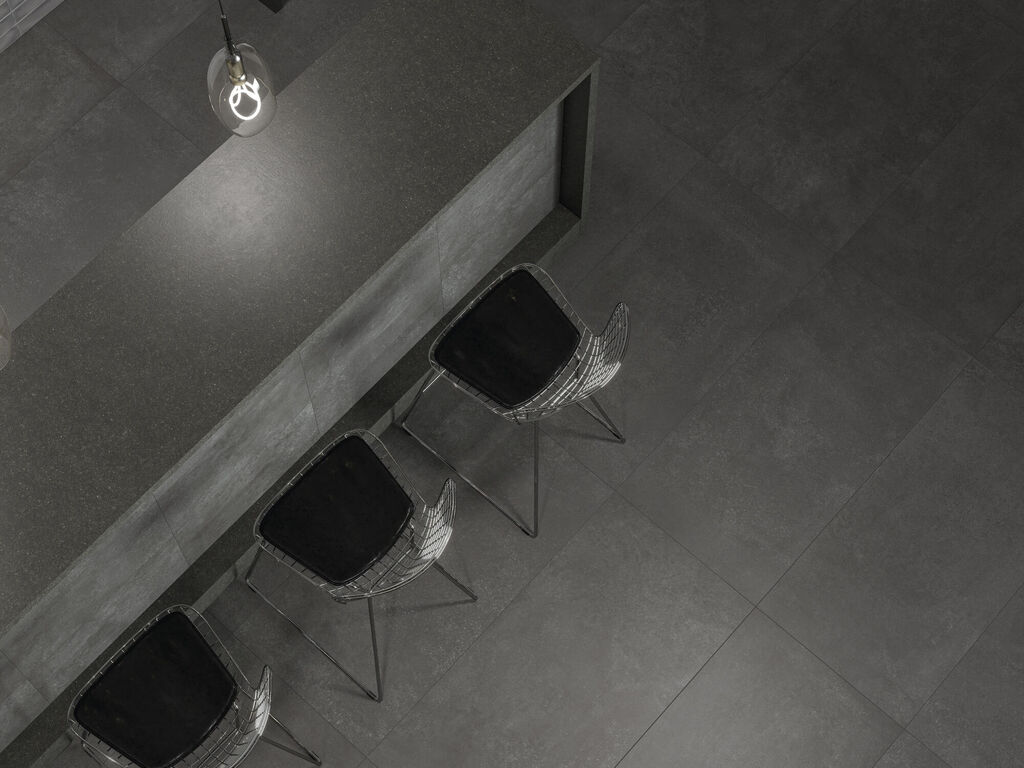 Concorde Gris in a commercial space