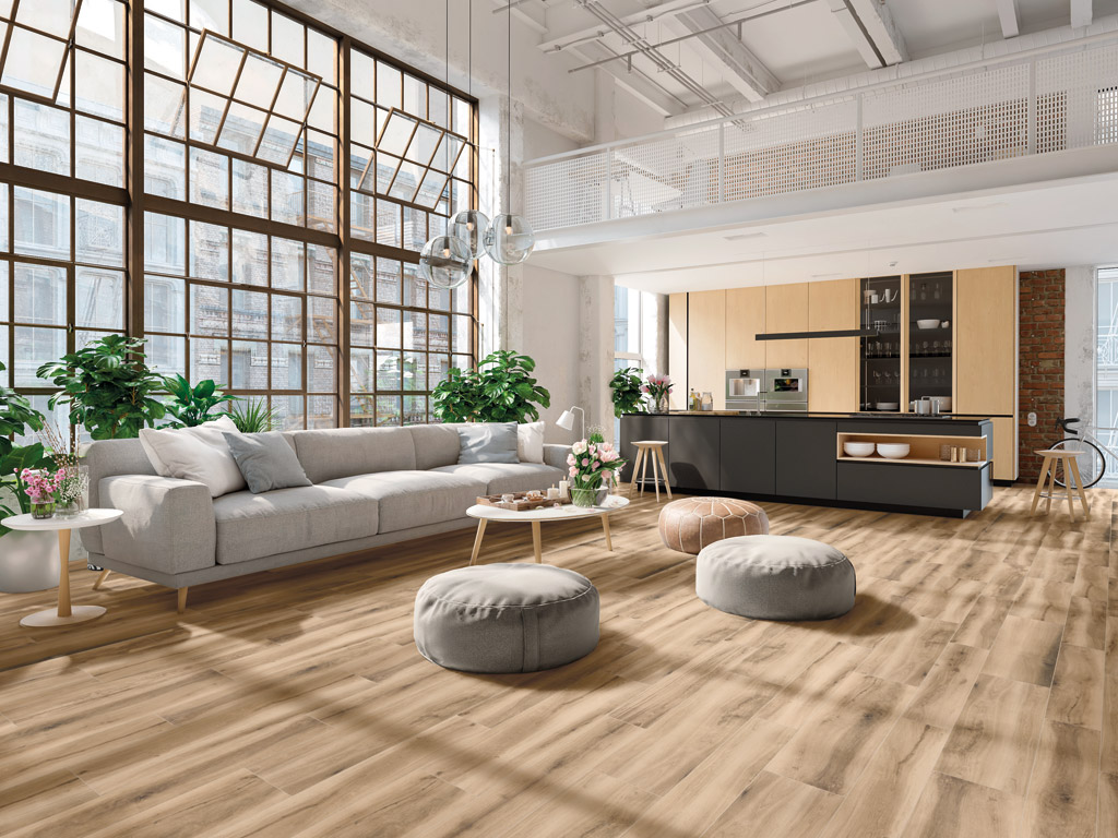 Hollywood Almond in a living space